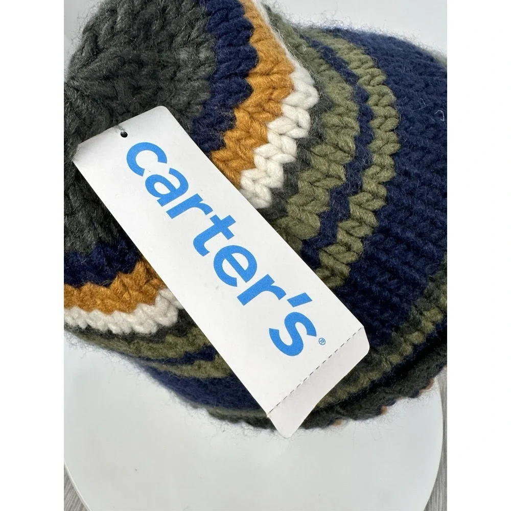 Toddler Knit‎ Winter Hat Beanie Lining Size 2-4T Winter Ski Snow Outdoor Cap